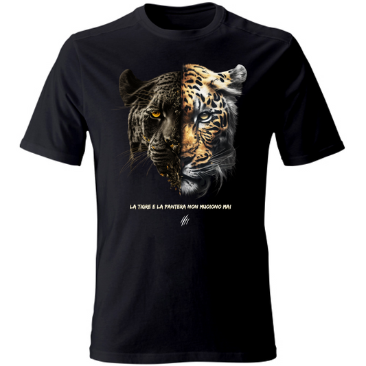 T-Shirt Unisex Eduardo e Ciro/Tigre e Pantera